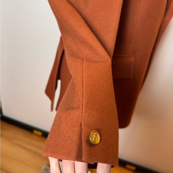 Vintage Yves Saint Laurent Wool Blazer Tailored Oversized Fit - Picture 6 of 11